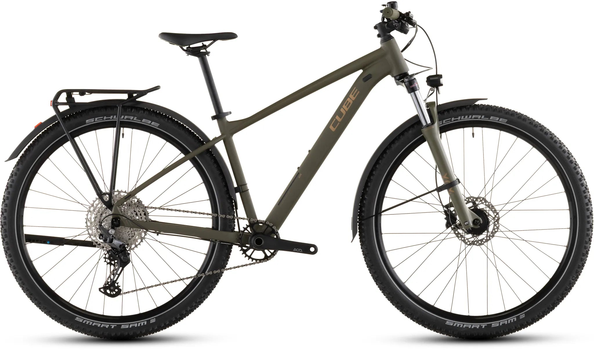 Cube Aim SLX FE dustyolive´n´gold | B-Ware | S
