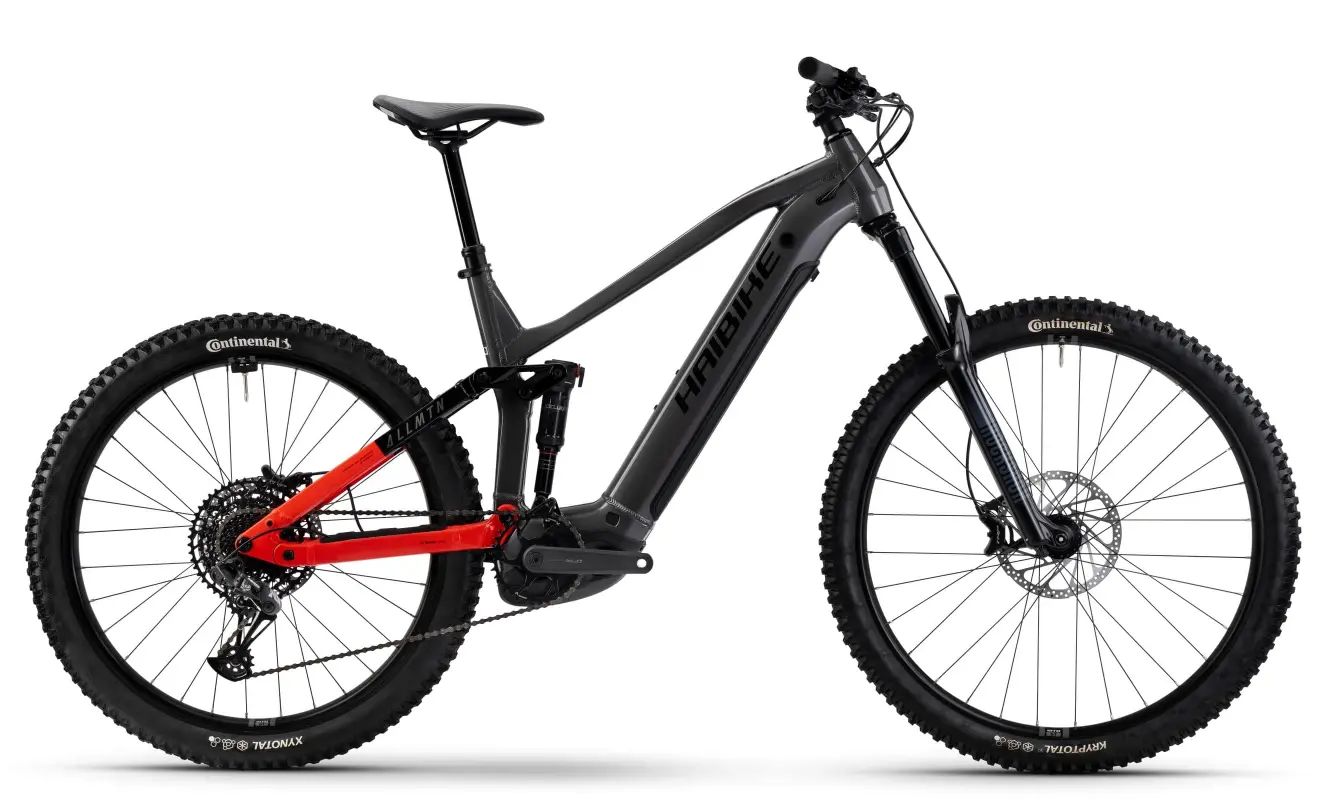 Haibike ALLMTN 4 800 silver/red/black glänzend