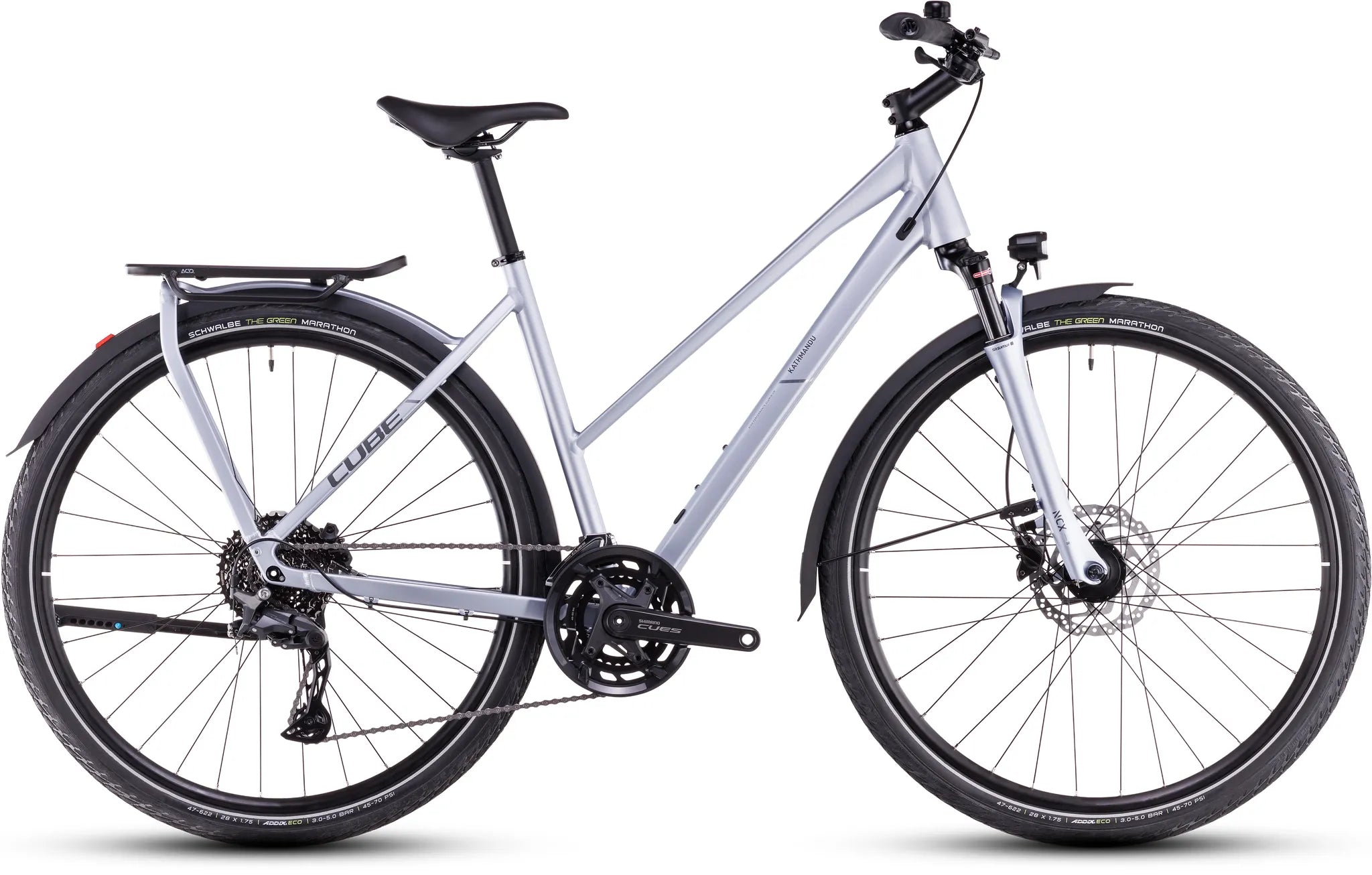 Cube Kathmandu Pro silverblue´n´grey Trapez