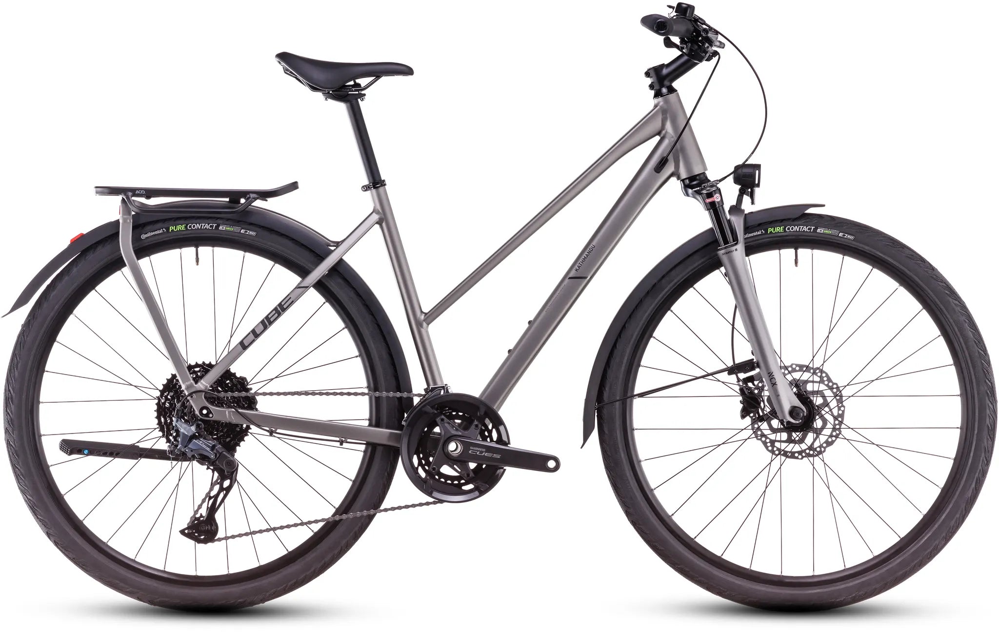 Cube Kathmandu EXC grey´n´black Trapez