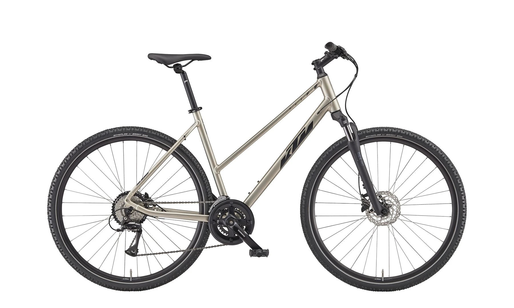 KTM X-LIFE TRACK Trapez Champagne Matt (Black&Grey)