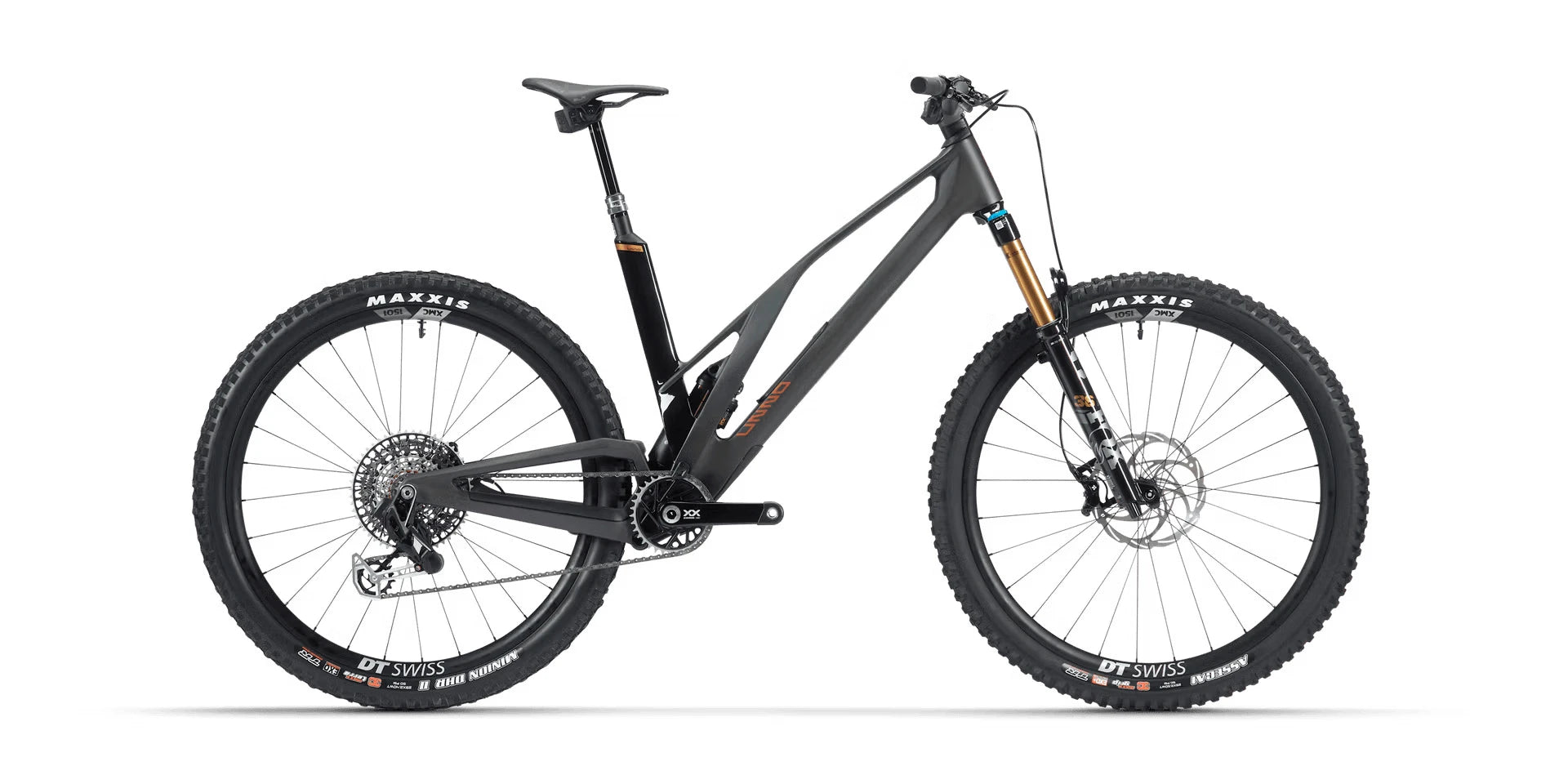 UNNO DASH Factory Matter Carbon Raw Copper
