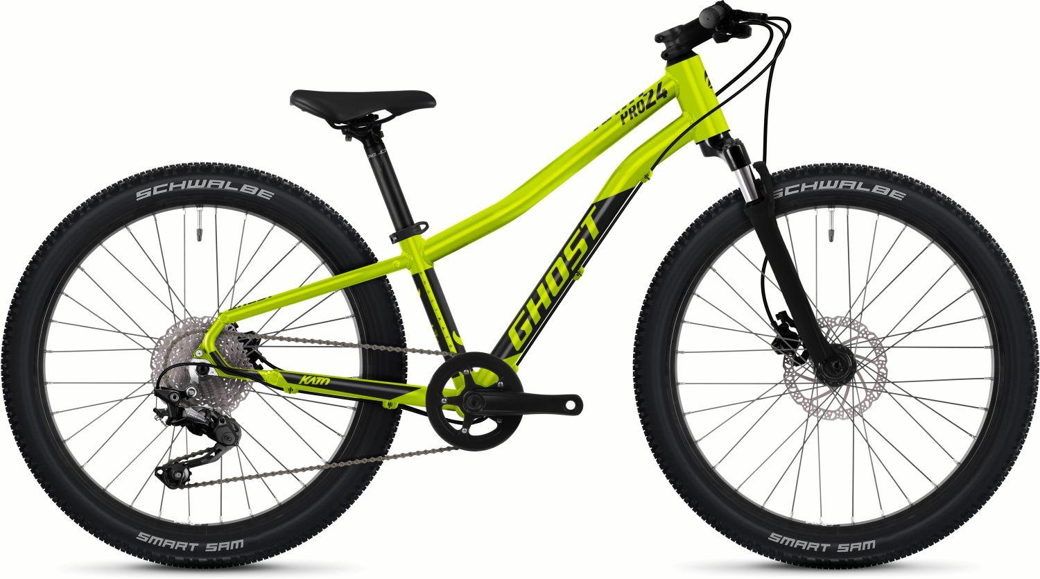 Ghost Kato 24 Pro candy lime green/black - glossy