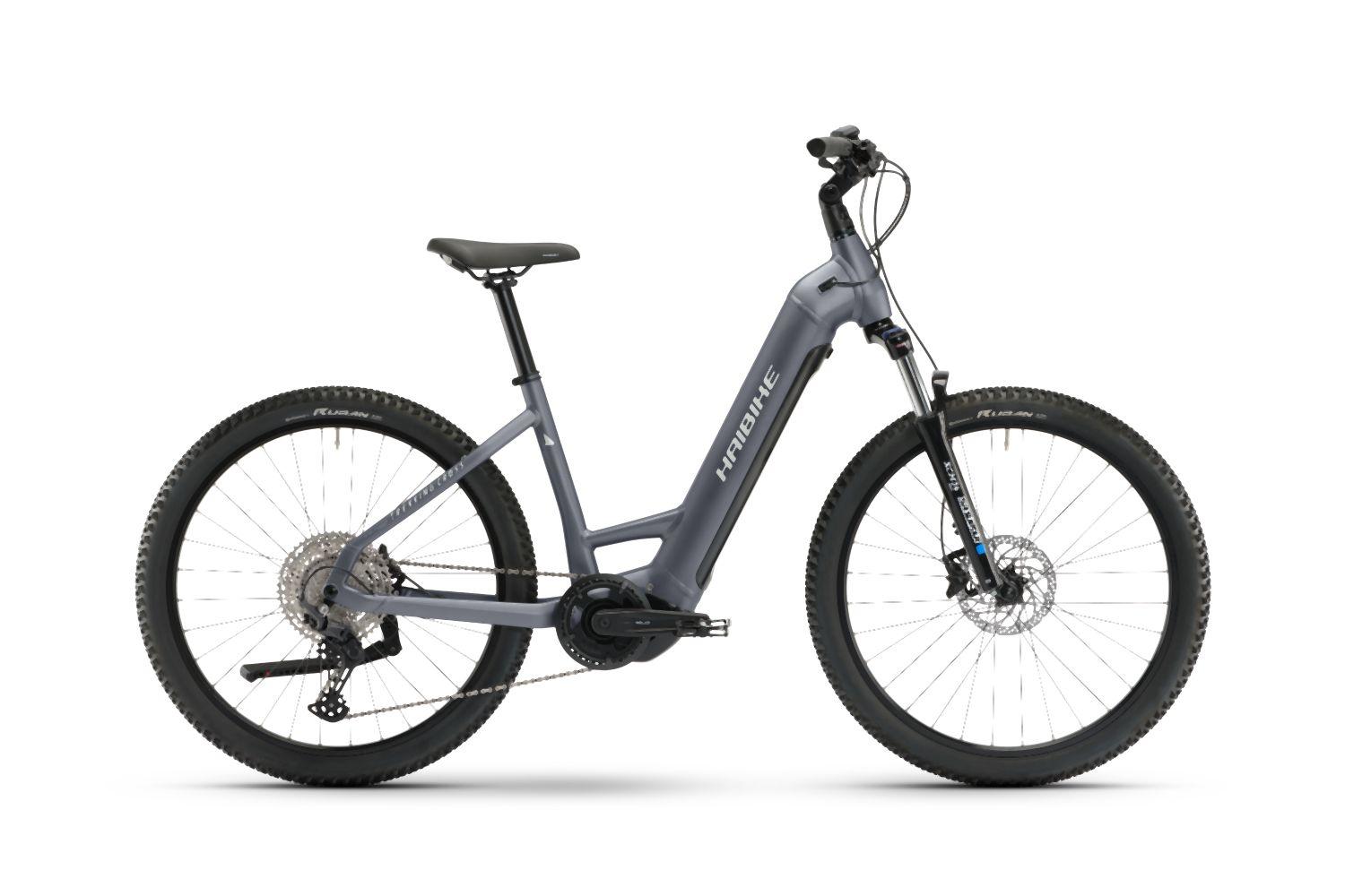 Haibike Trekking 4 Low Cross I750Wh Ma Silver Pearl