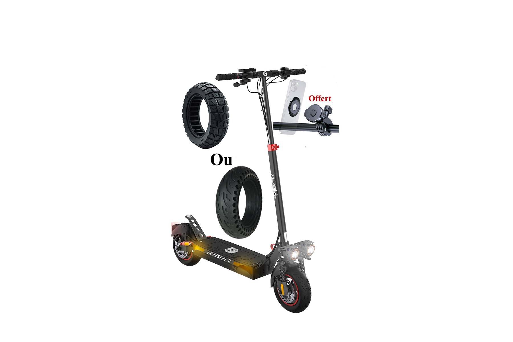 trottinette-electrique-48v-8002w-urbanglide-e-cross-pro-2x2-1.jpg Urbanglide E-Cross Pro 2×2 E-Scooter, 48V, 2×800 Watt – Image 1