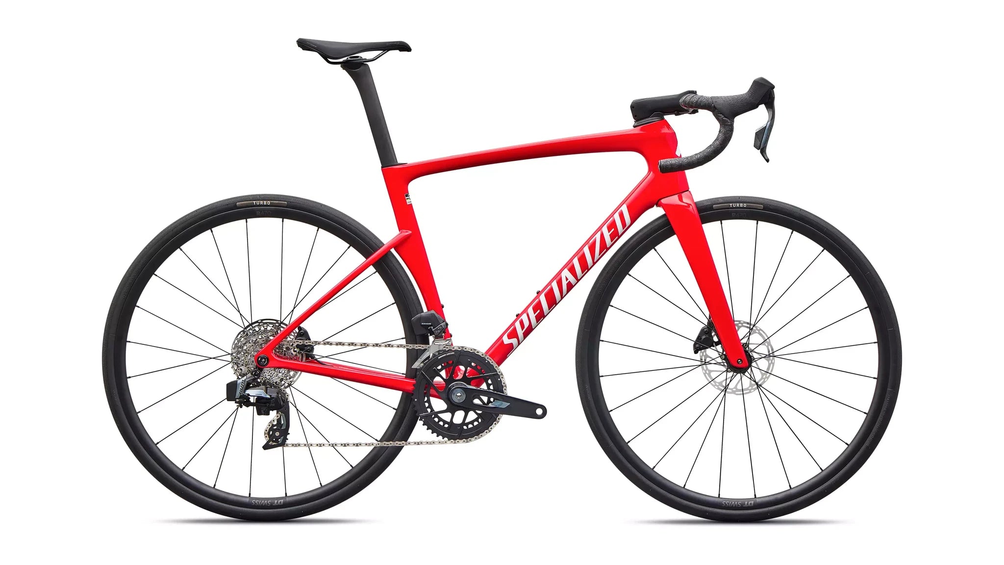 668626.jpg Specialized Tarmac SL9 Comp AXS Gloss Vivid Red / White 2027 – Bild 1