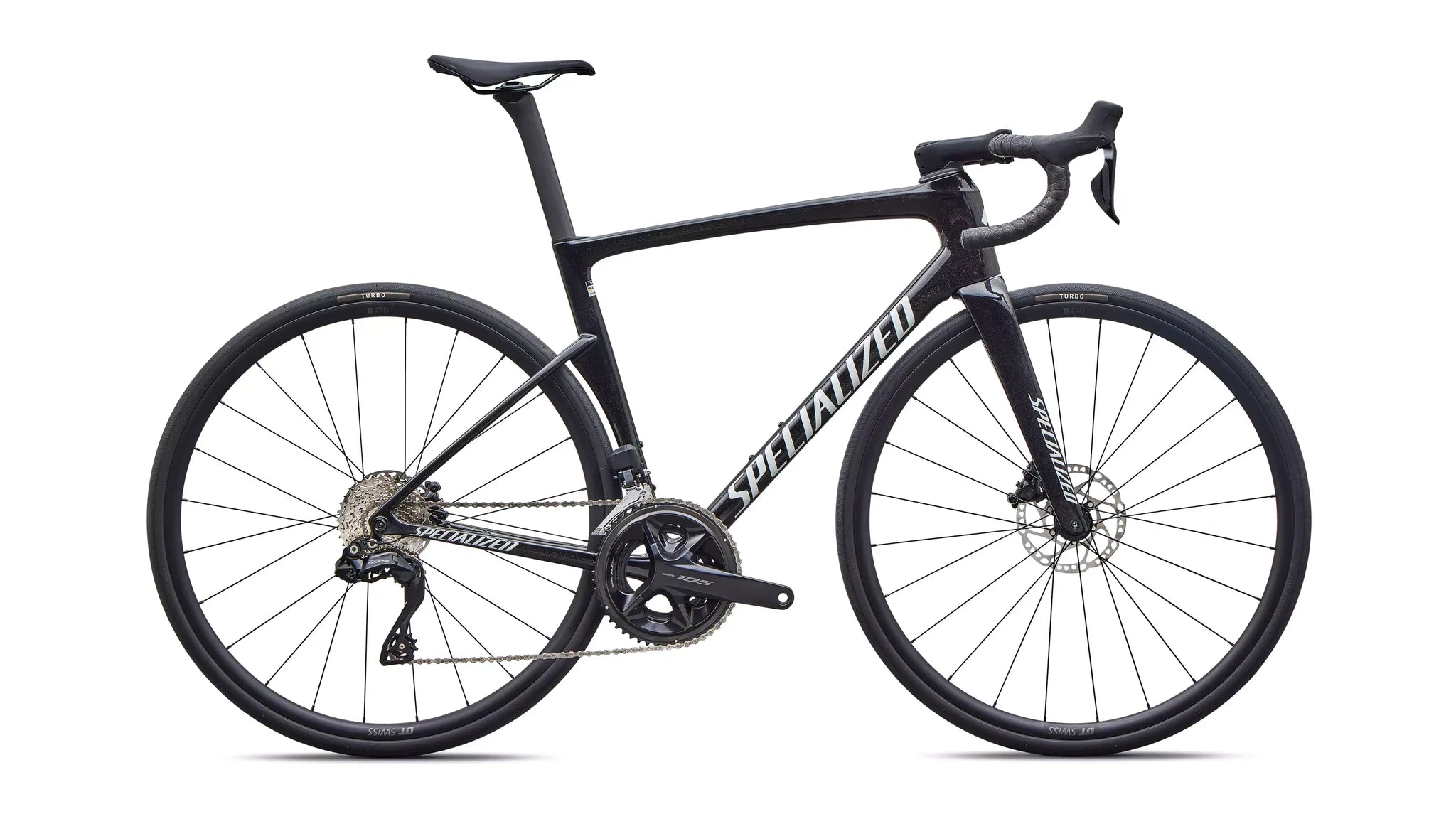 668633.jpg Specialized Tarmac SL9 Comp Di2 Gloss Charcoal Tint / Dolomite Metallic 2027 – Bild 1