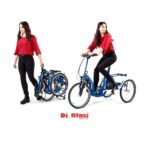 Di Blasi R34 – Elektro-Dreirad, klappbar, mit abnehmbarem Akku