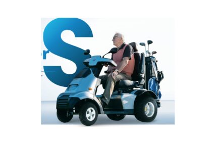 Golf S4 Elektromobil mit 4 Rädern, mit komfortablem Sitz (AFIKIM)