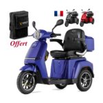 Veleco Turris Elektromobil mit 3 Rädern, stabil, für Menschen mit eingeschränkter Mobilität und Senioren