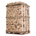 Palette Brennholz in Premiumqualität – Scheite 33 cm – 3 Raummeter