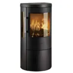 HWAM 3630c Kaminofen 6 kW mit Seitenglas Stahl Schwarz – Image 2