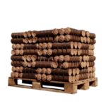 Halbe Palette Holzbriketts – Laub- und Nadelholz – 480 kg