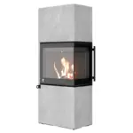 DROOFF LIVERA Panorama L Kaminofen 8 kW – Image 2