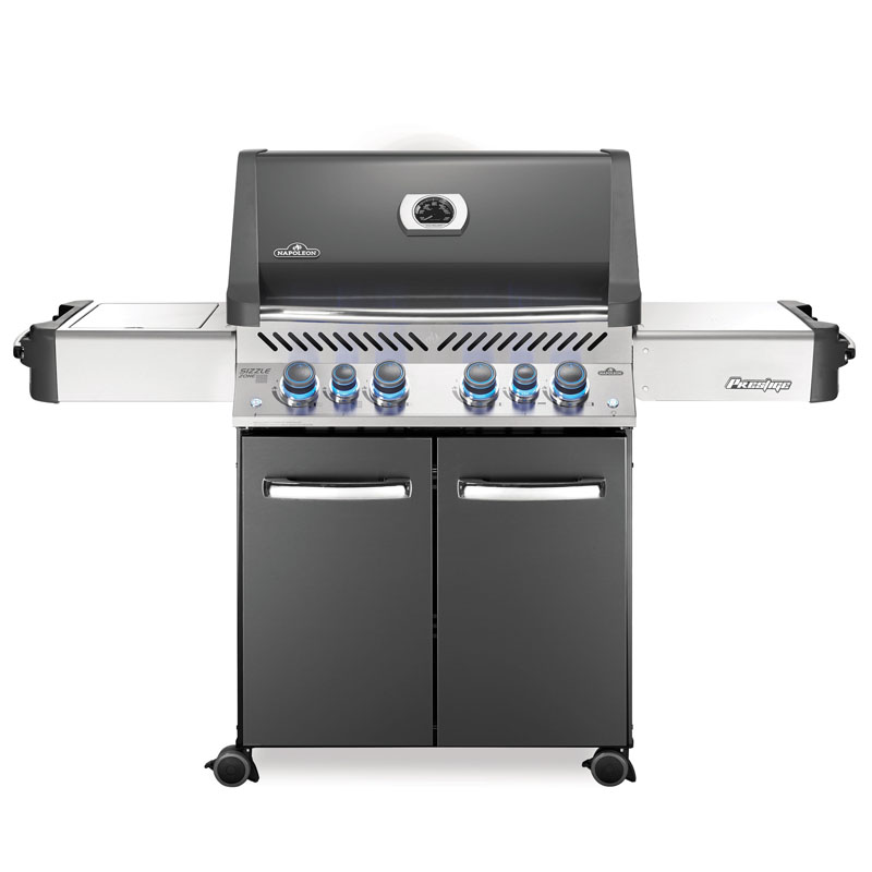 napoleon-prestige-500-charcoal-grau.jpg Napoleon Prestige 500 Gasgrill Charcoal Grau – Image 1