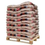 Palette Holzpellets Excellent, zertifiziert nach DIN Plus und EN Plus A1 – 65 Säcke à 15 kg