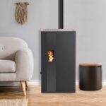 Pelletofen BELLEZA SMILE 5,5 kW Schwarz – Image 2